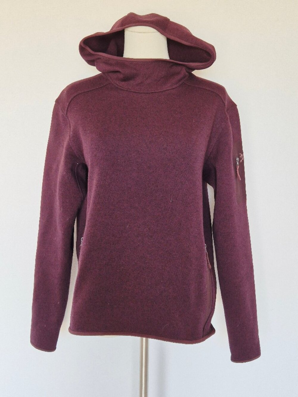 Arc'teryx Covert Pullover Hoody Fleece Lined Phantasm Heather - Picture 7 of 16